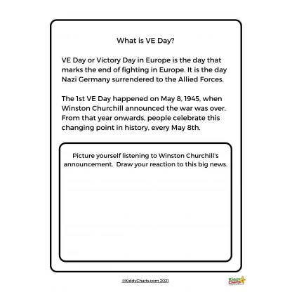 VE Day colouring sheets: Colouring pages - Image 3