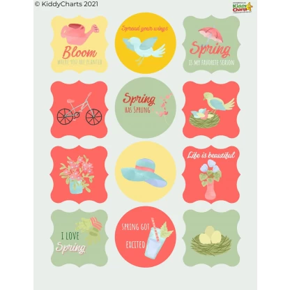 Spring cupcake toppers - Image 3