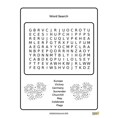 VE Day colouring sheets: Colouring pages - Image 4