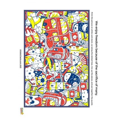 VE Day colouring sheets: Colouring pages - Image 6