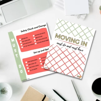 Moving in checklist