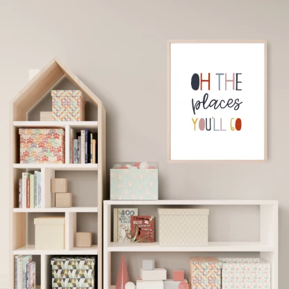 Nursery wall art: Set of three - Image 7