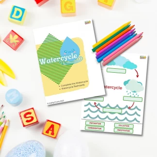 Water cycle flashcards