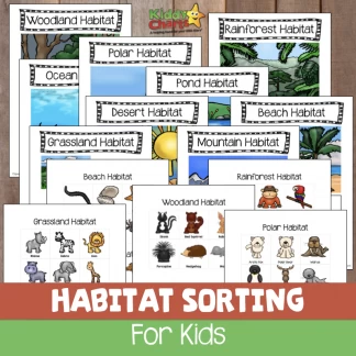habitat sorting cards