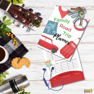 Family road trip organisational planner