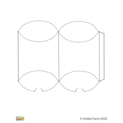 Printable favor boxes: Blank and Valentines pillow boxes - Image 4